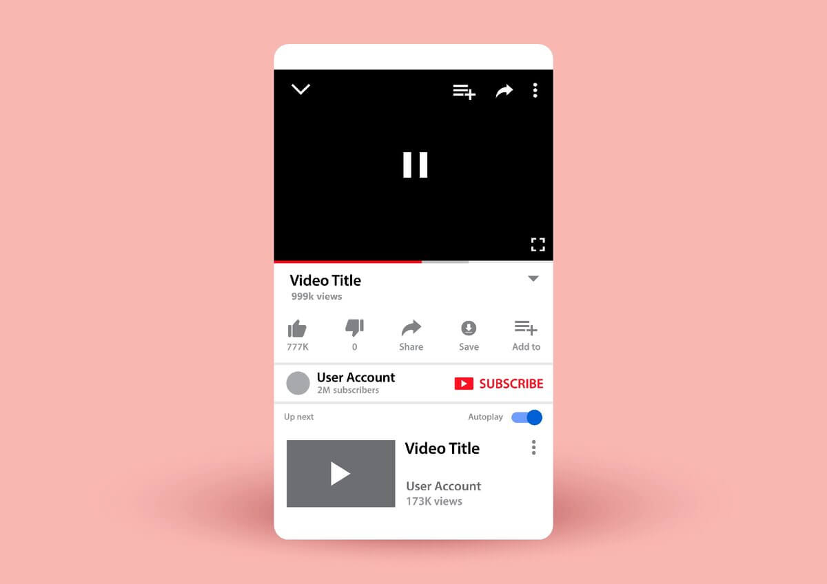 Suscriptores YouTube